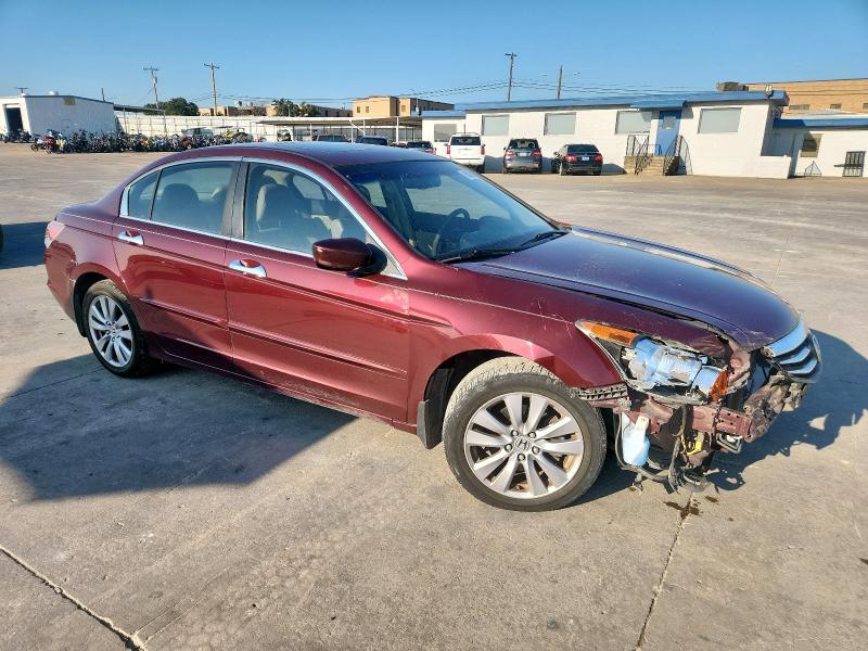 1HGCP3F89CA040195 - 2012 HONDA ACCORD EXL MAROON photo 4