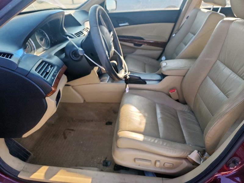 1HGCP3F89CA040195 - 2012 HONDA ACCORD EXL MAROON photo 7