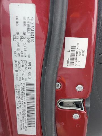 1C4NJRBB4HD194218 - 2017 JEEP PATRIOT SPORT ბურგუნდია ფოტო 14