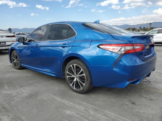 4T1B11HK9KU173637 - 2019 TOYOTA CAMRY L BLUE photo 2