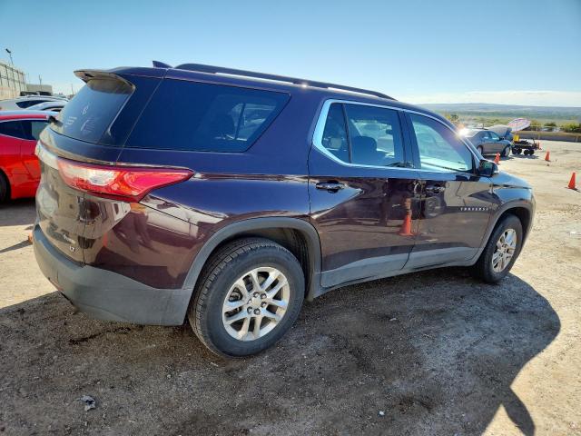 1GNERGKW1KJ200959 - 2019 CHEVROLET TRAVERSE LT MAROON photo 3
