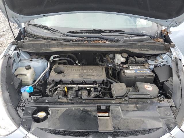 KM8JU3AC7BU237109 - 2011 HYUNDAI TUCSON GLS ლურჯი ფოტო 11