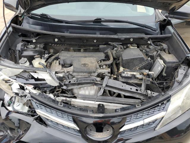 2T3ZFREV6EW129684 - 2014 TOYOTA RAV4 LE BLACK photo 12