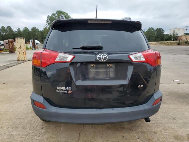 2T3ZFREV6EW129684 - 2014 TOYOTA RAV4 LE BLACK photo 6