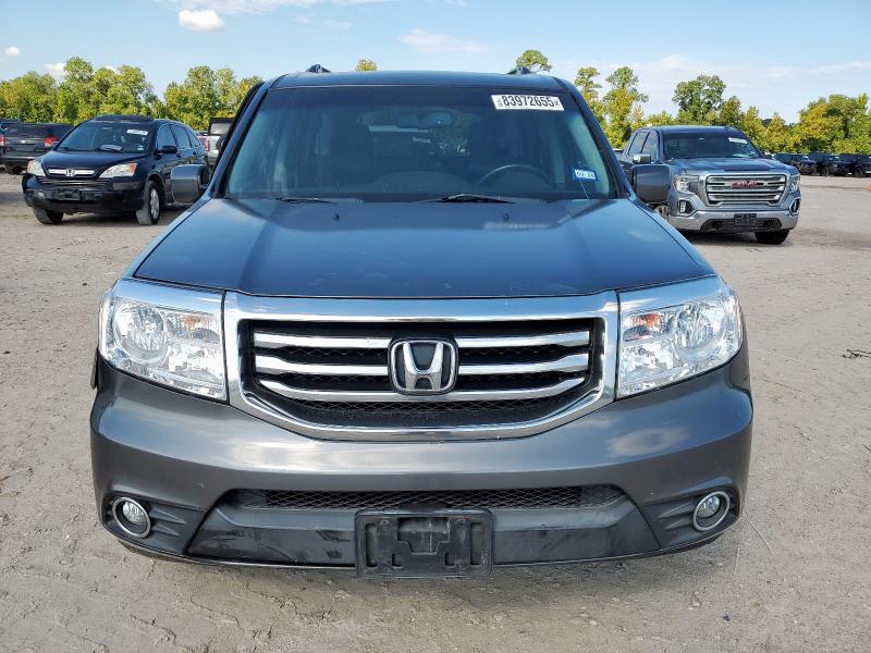 5FNYF3H5XDB010867 - 2013 HONDA PILOT EXL 灰色 照片 5