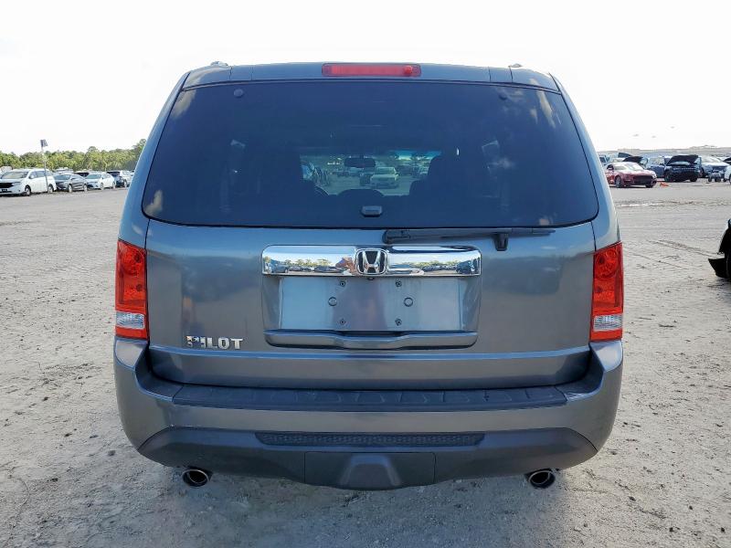 5FNYF3H5XDB010867 - 2013 HONDA PILOT EXL 灰色 照片 6