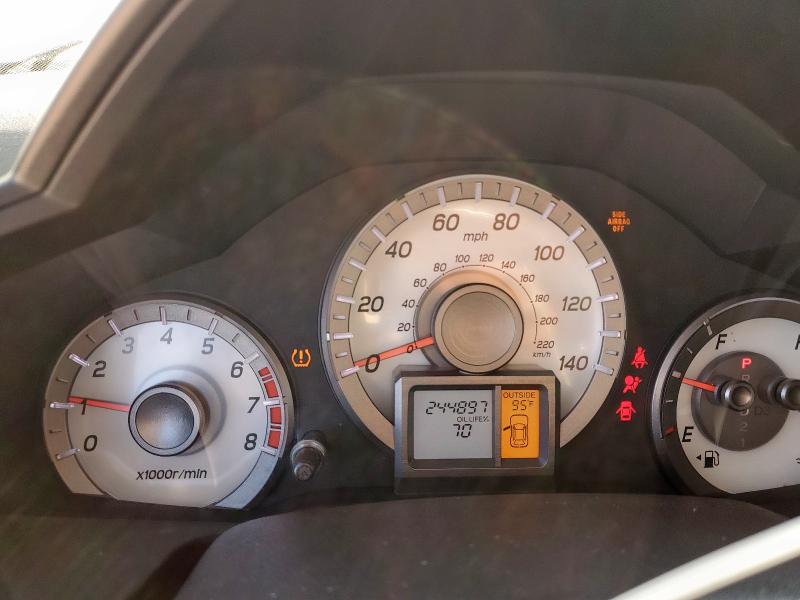 5FNYF3H5XDB010867 - 2013 HONDA PILOT EXL 灰色 照片 9