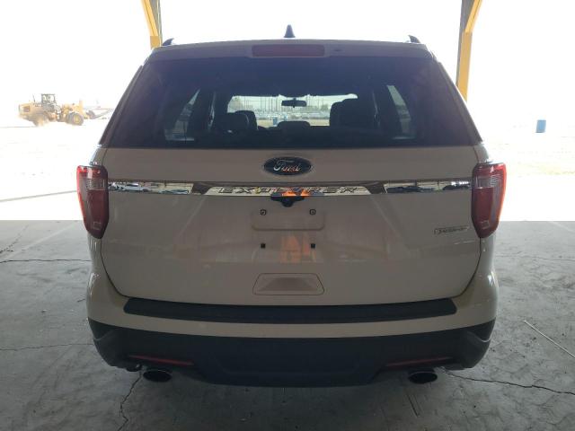1FM5K7BH4KGA09849 - 2019 FORD EXPLORER WHITE photo 6