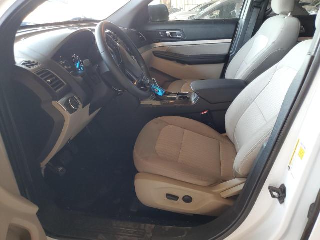 1FM5K7BH4KGA09849 - 2019 FORD EXPLORER WHITE photo 7