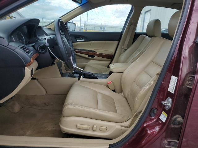 1HGCP2F80BA022788 - 2011 HOND ACCORD EXL BURGUNDY photo 7