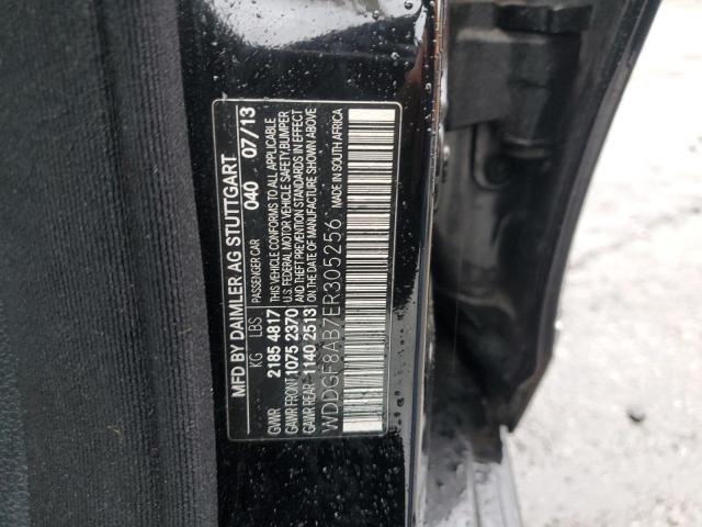 WDDGF8AB7ER305256 - 2014 MERCEDES-BENZ C 300 4MATIC BLACK photo 13