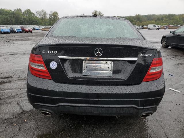 WDDGF8AB7ER305256 - 2014 MERCEDES-BENZ C 300 4MATIC BLACK photo 6