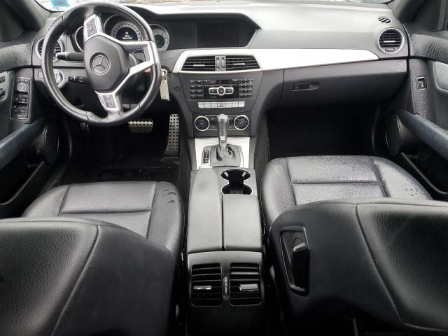 WDDGF8AB7ER305256 - 2014 MERCEDES-BENZ C 300 4MATIC BLACK photo 8