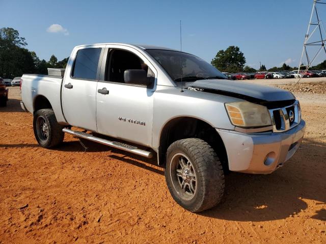 1N6AA0EJ4EN512564 - 2014 NISSAN TITAN S SILVER photo 4