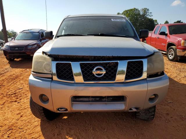 1N6AA0EJ4EN512564 - 2014 NISSAN TITAN S SILVER photo 5