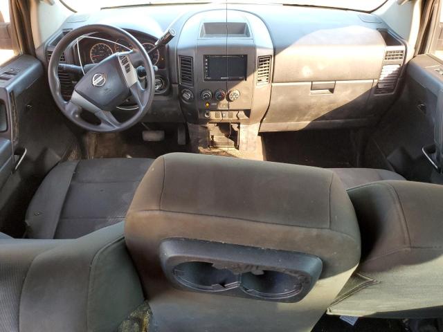 1N6AA0EJ4EN512564 - 2014 NISSAN TITAN S SILVER photo 8