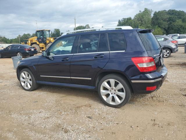 WDCGG8HB1AF369859 - 2010 MERCEDES-BENZ GLK 350 4MATIC BLUE photo 2