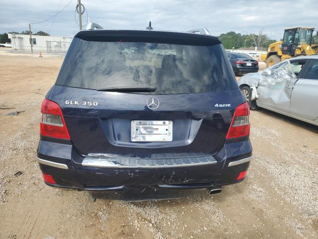 WDCGG8HB1AF369859 - 2010 MERCEDES-BENZ GLK 350 4MATIC BLUE photo 6