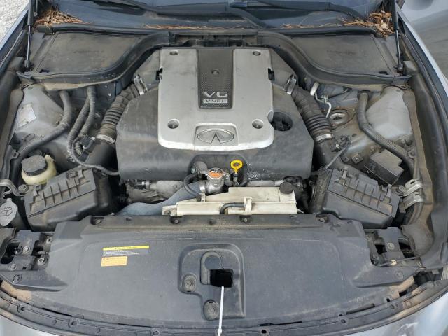 JN1CV6FE7AM353689 - 2010 INFINITI G37 BASE SILVER photo 11