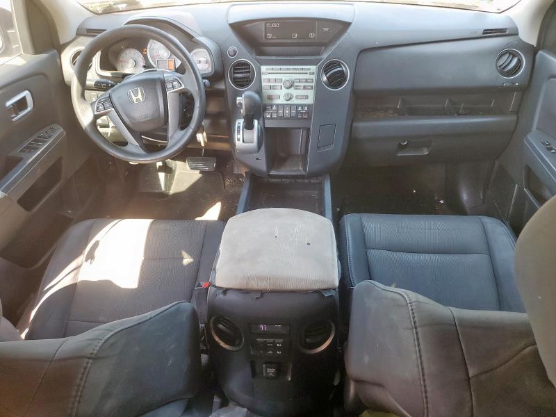 5FNYF3H46BB051484 - 2011 HONDA PILOT EX MAROON photo 8