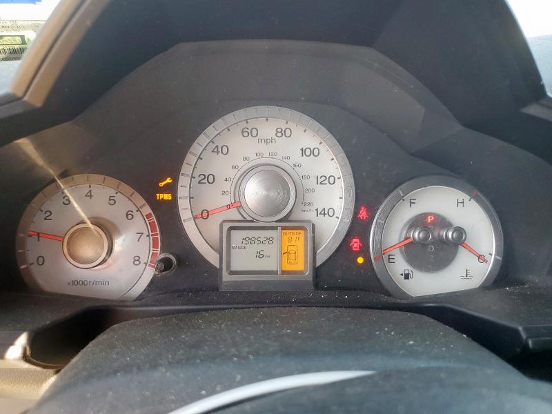 5FNYF3H46BB051484 - 2011 HONDA PILOT EX MAROON photo 9