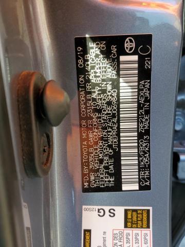 JTDEPRAE4LJ069840 - 2020 TOYOTA COROLLA LE Grau Foto 12