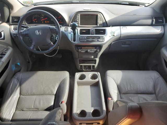 5FNRL3H91AB032784 - 2010 HONDA ODYSSEY TOURING BLUE photo 8