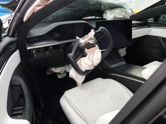 5YJSA1E69NF477754 - 2022 TESLA MODEL S BLACK photo 8