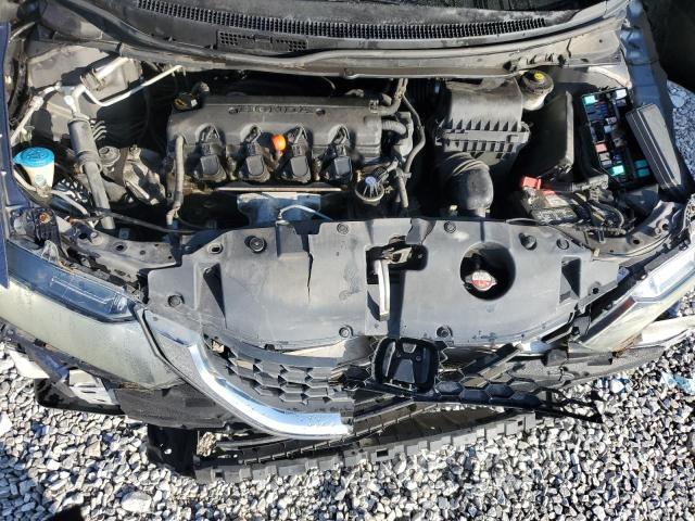 19XFB2F55DE239110 - 2013 HONDA CIVIC LX CHARCOAL photo 11