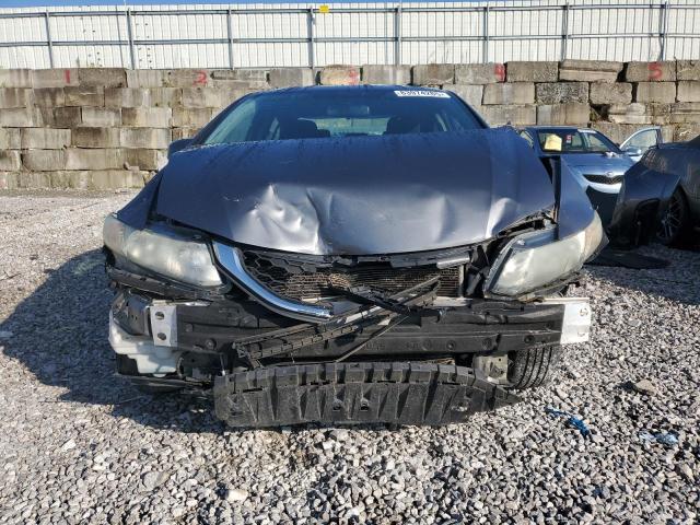 19XFB2F55DE239110 - 2013 HONDA CIVIC LX CHARCOAL photo 5