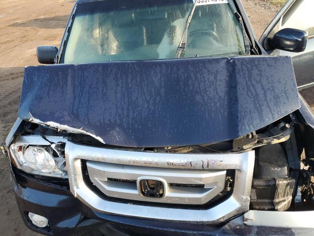 5FNYF48539B032366 - 2009 HONDA PILOT EXL BLUE photo 12