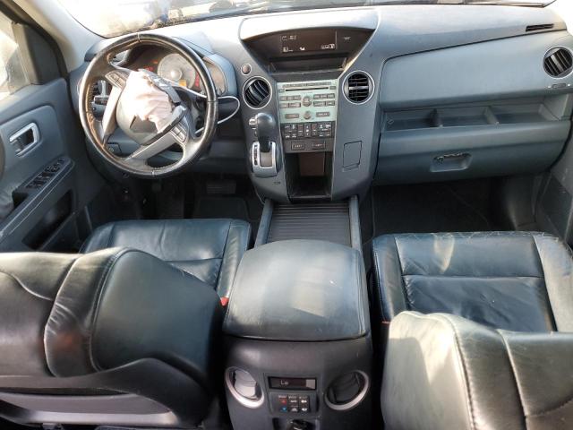 5FNYF48539B032366 - 2009 HONDA PILOT EXL BLUE photo 8