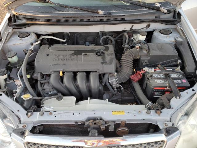 2T1BR32E68C858650 - 2008 TOYOTA COROLLA CE SILVER photo 11