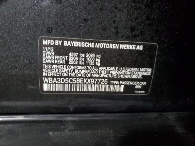 WBA3D5C58EKX97726 - 2014 BMW 328 D XDRIVE BLACK photo 13