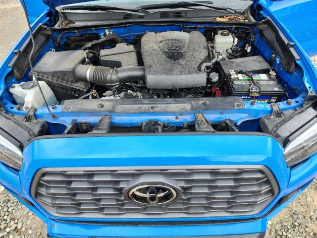 3TMCZ5AN0LM339885 - 2020 TOYOTA TACOMA DOUBLE CAB BLUE photo 11