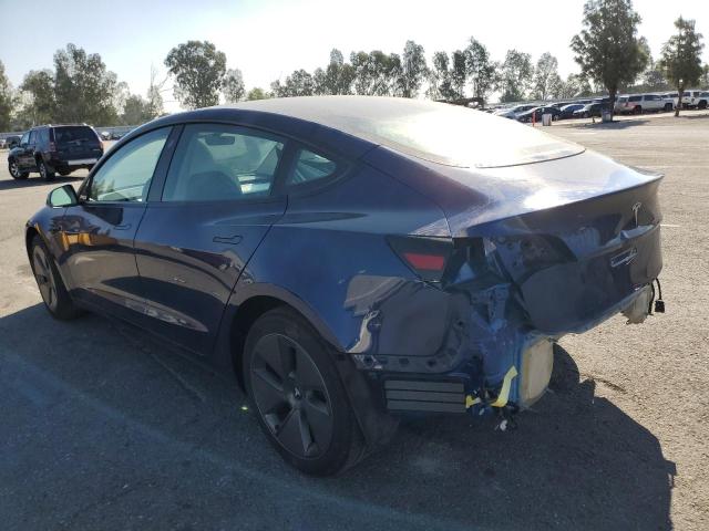 5YJ3E1EA1PF638534 - 2023 TESLA MODEL 3 Синій фото 2