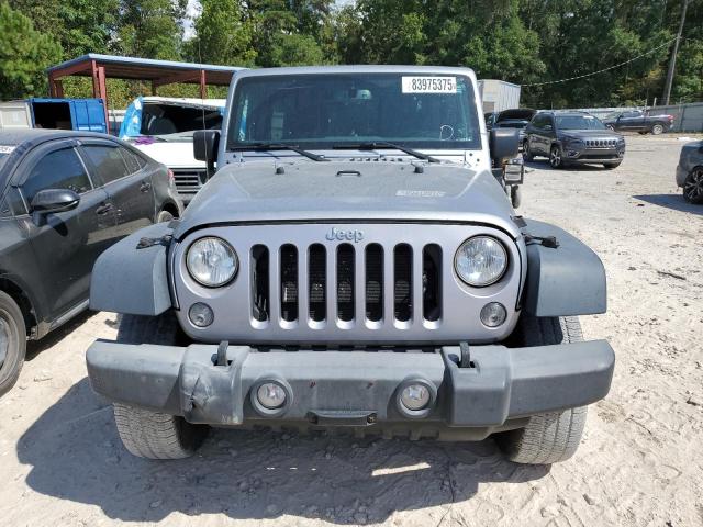 1C4BJWDG5GL178298 - 2016 JEEP WRANGLER U SPORT GRAY photo 5