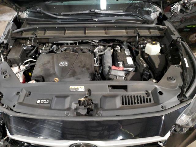 5TDGZRBH8LS513512 - 2020 TOYOTA HIGHLANDER XLE BLACK photo 12