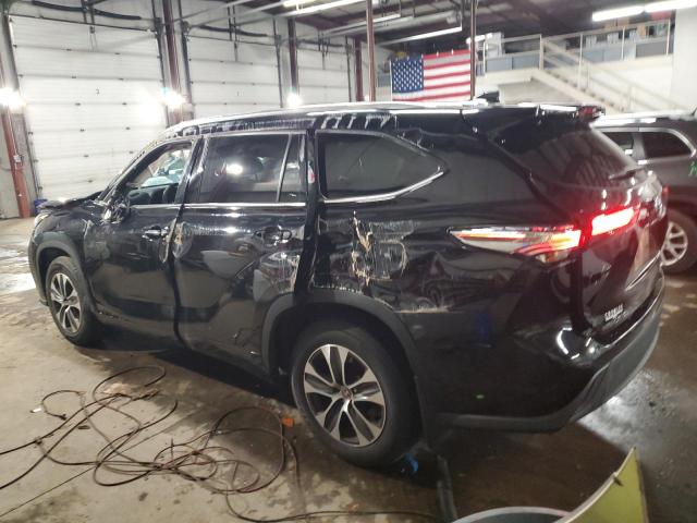 5TDGZRBH8LS513512 - 2020 TOYOTA HIGHLANDER XLE BLACK photo 2