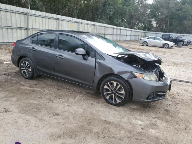 2HGFB2F8XDH535076 - 2013 HONDA CIVIC EX CHARCOAL photo 4