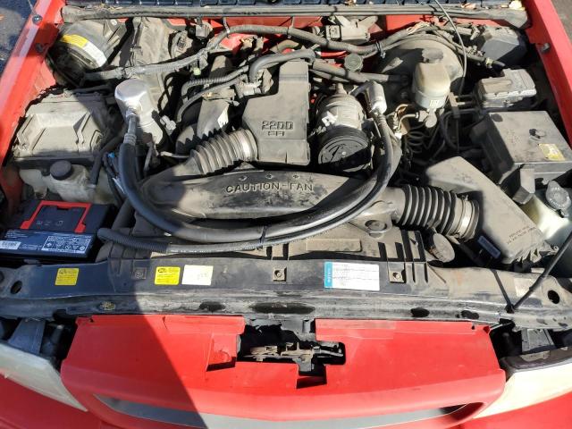 1GTCS1952Y8291772 - 2000 GMC SONOMA RED photo 11