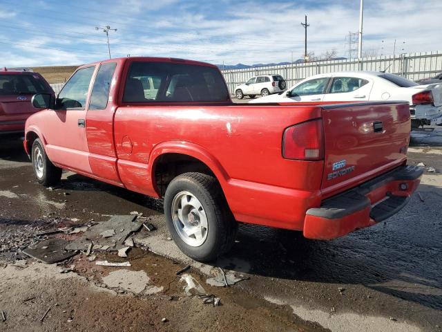 1GTCS1952Y8291772 - 2000 GMC SONOMA RED photo 2