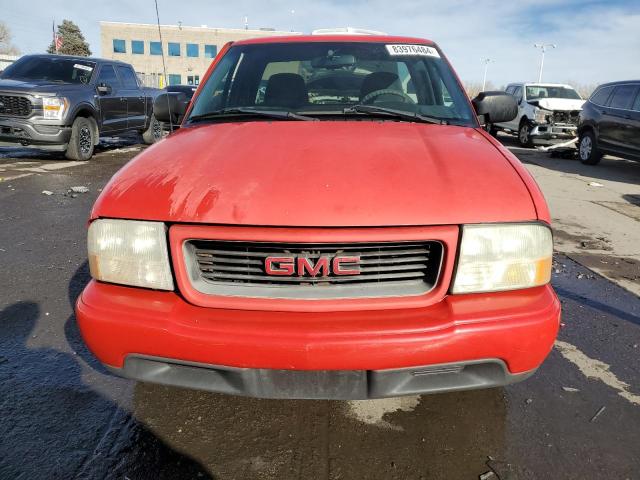 1GTCS1952Y8291772 - 2000 GMC SONOMA RED photo 5