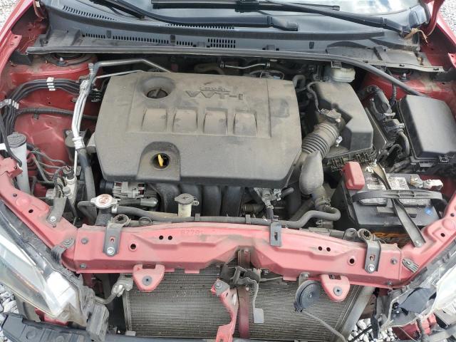 2T1BURHE2JC109598 - 2018 TOYOTA COROLLA L Կարմիր լուսանկար 11