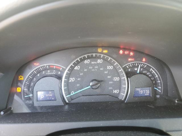 4T4BF1FK6CR249777 - 2012 TOYOTA CAMRY BASE ვერცხლისფერი ფოტო 9