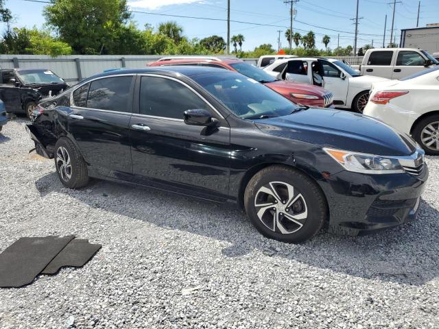 1HGCR2F35HA162097 - 2017 HONDA ACCORD LX BLACK photo 4