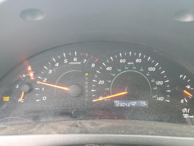 4T4BE46K89R115544 - 2009 TOYOTA CAMRY BASE Srebrny zdjęcie 9