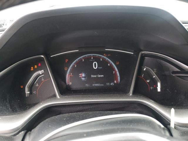 2HGFC2F82LH600207 - 2020 HONDA CIVIC SPORT ნაცრისფერი ფოტო 9