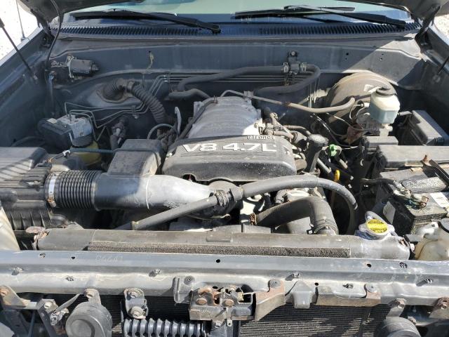 5TBDT44194S455055 - 2004 TOYOTA TUNDRA DOUBLE CAB SR5 CHARCOAL photo 11