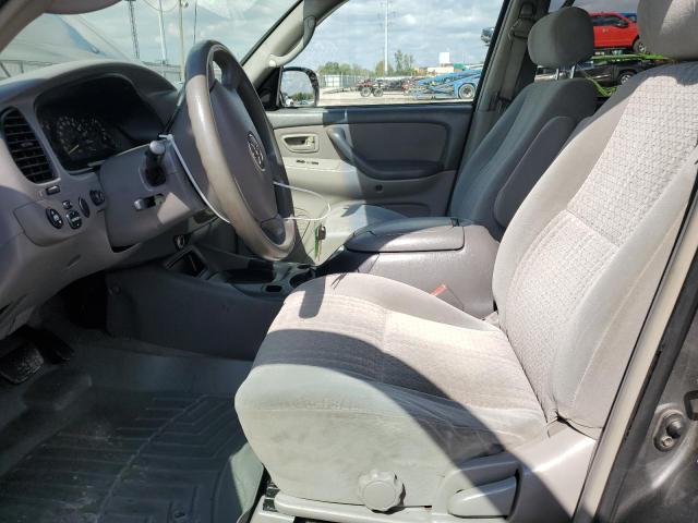 5TBDT44194S455055 - 2004 TOYOTA TUNDRA DOUBLE CAB SR5 CHARCOAL photo 7